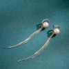 Dingxin Jewelry Earrings 9120068, a popular new product in foreign trade, offers fashionable metal earrings with a European and American style. Wholesale supply from the manufacturer Specification image